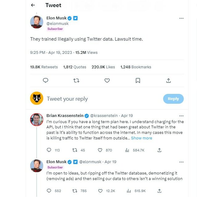 How to use ChatGPT: Elon Musk tweet: threatens to sue Twitter