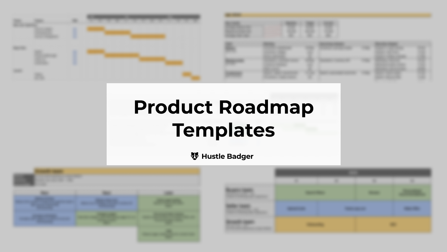 How to create a roadmap: Product Roadmap Templates, Examples and Guide ...